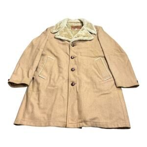 Vintage William Barry 60's/70's Fur Pea Coat